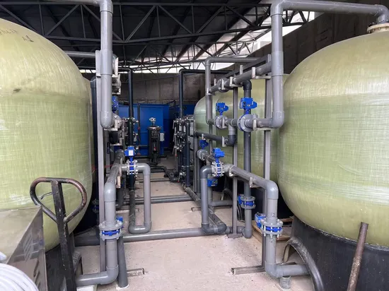 River Water Purification System Industrial Circulating Water Filter Agricultural Irrigation Multi Media Filter Shallow Sand Filter Multi-Media Filter